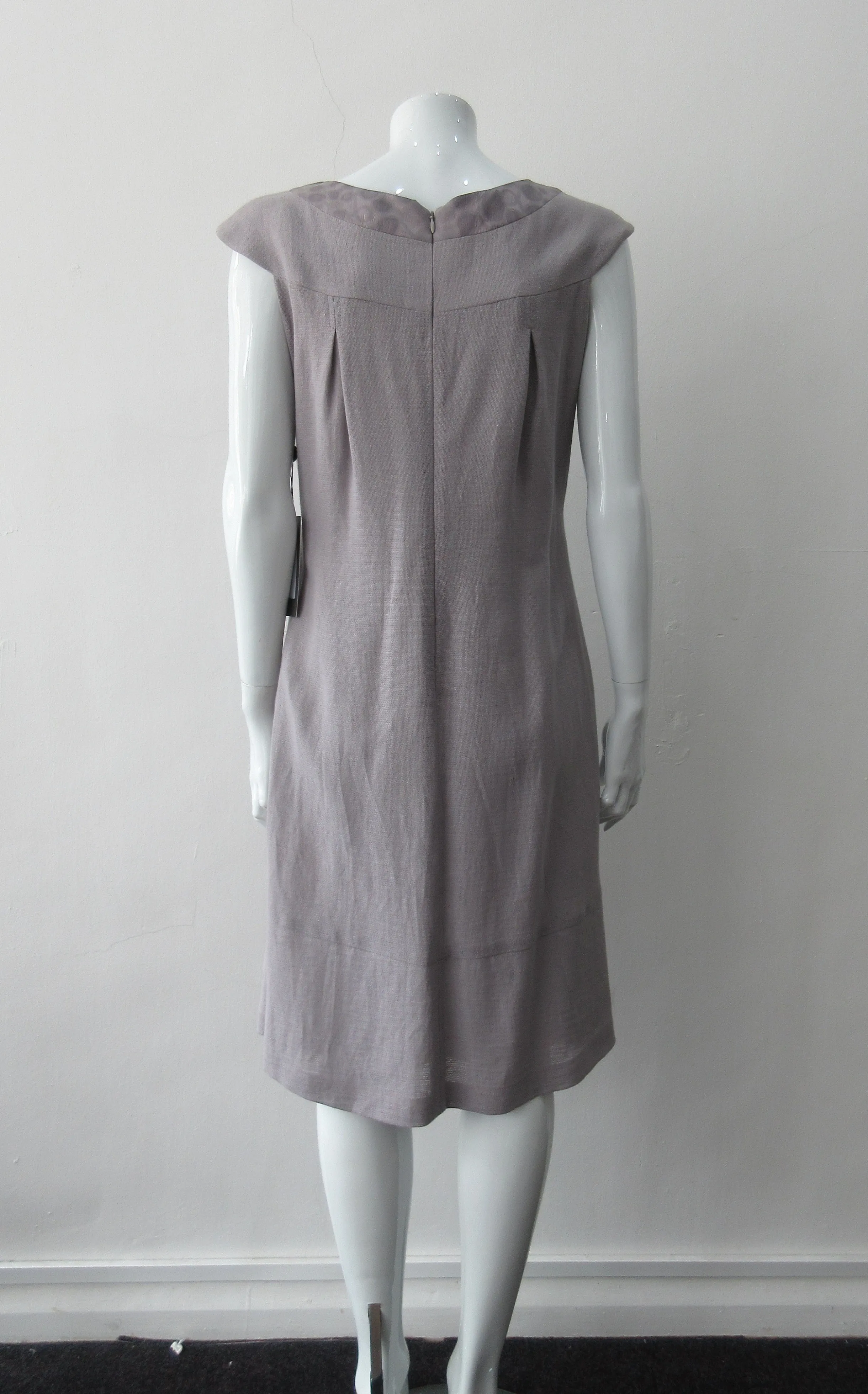 090605 -Pleated Cross Seam Dress