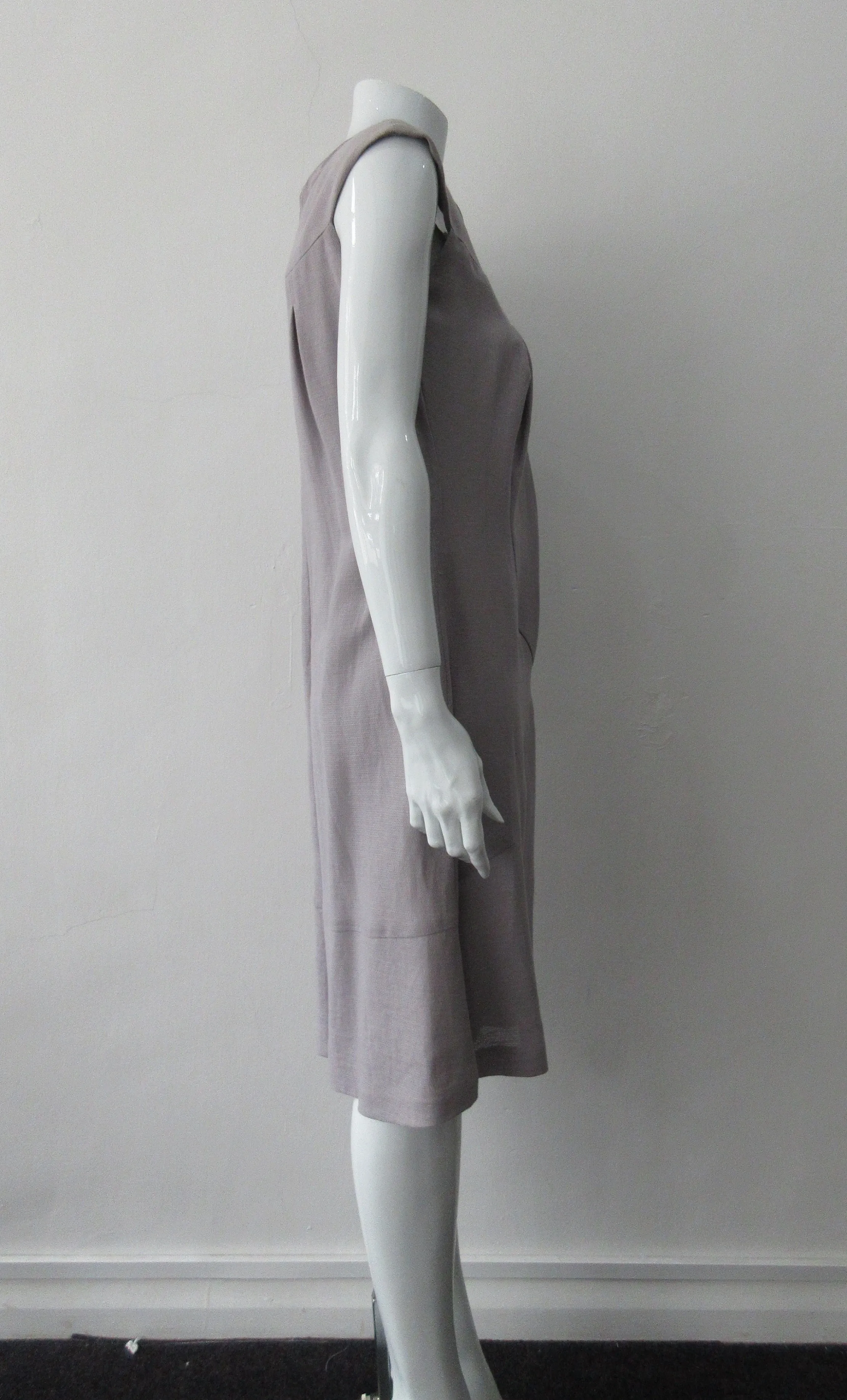 090605 -Pleated Cross Seam Dress