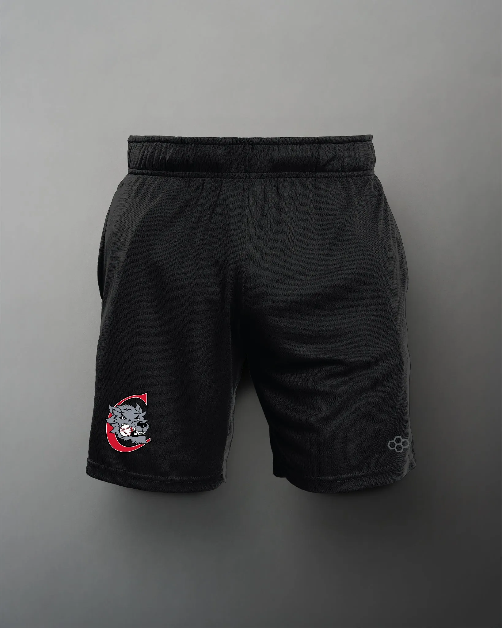 6" Classic Mesh Shorts-Unisex--CT Wolfpack Baseball Team Store