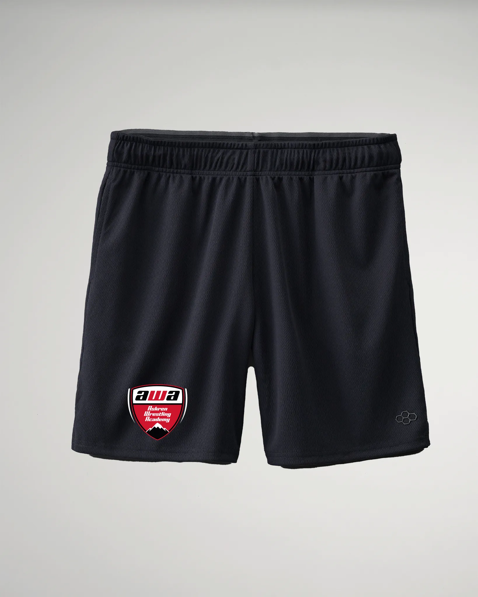 8" 2.0 Mesh Shorts-Unisex--AWA - Black