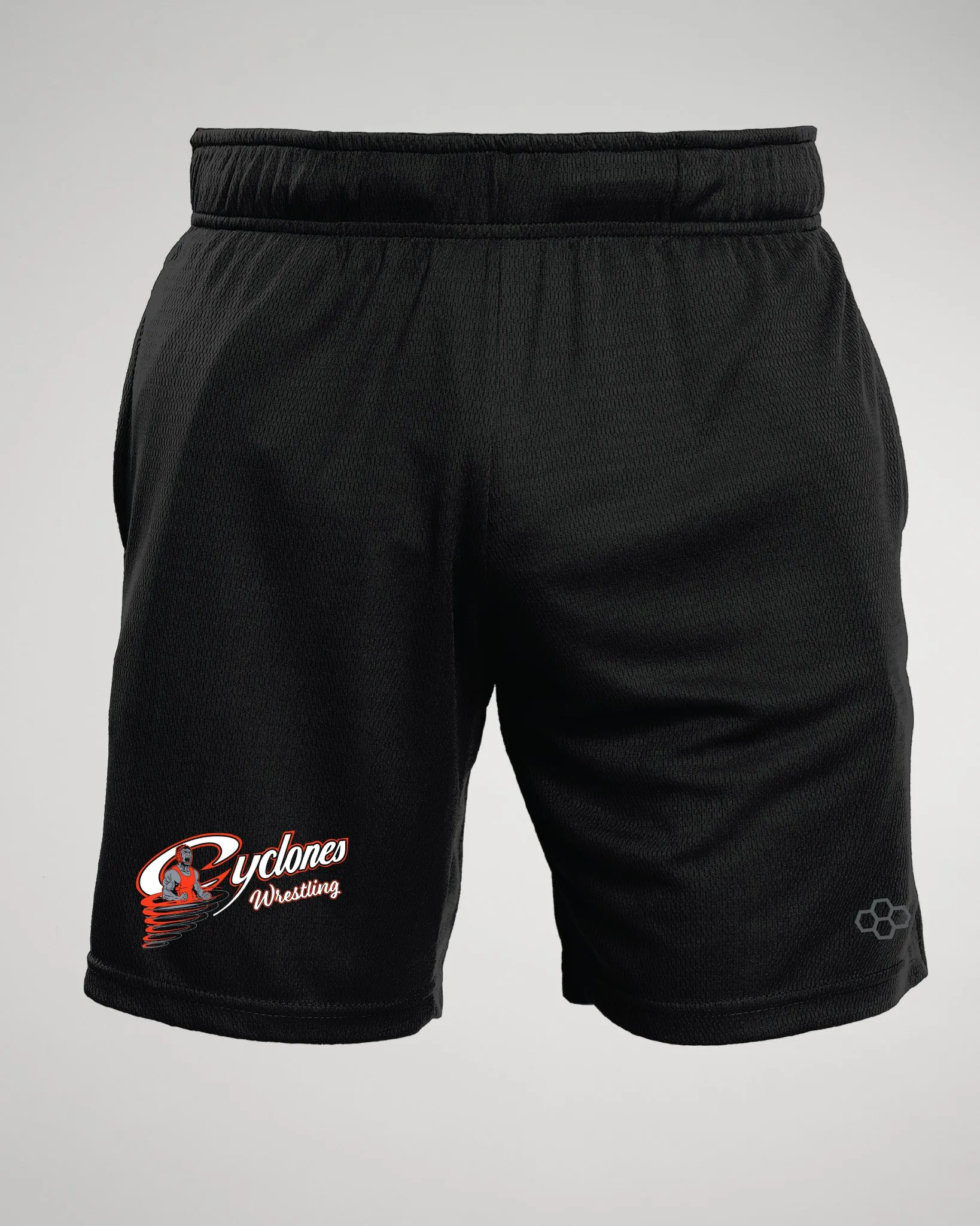 8" Classic Mesh Shorts-Unisex--Tucson Cyclones February '24