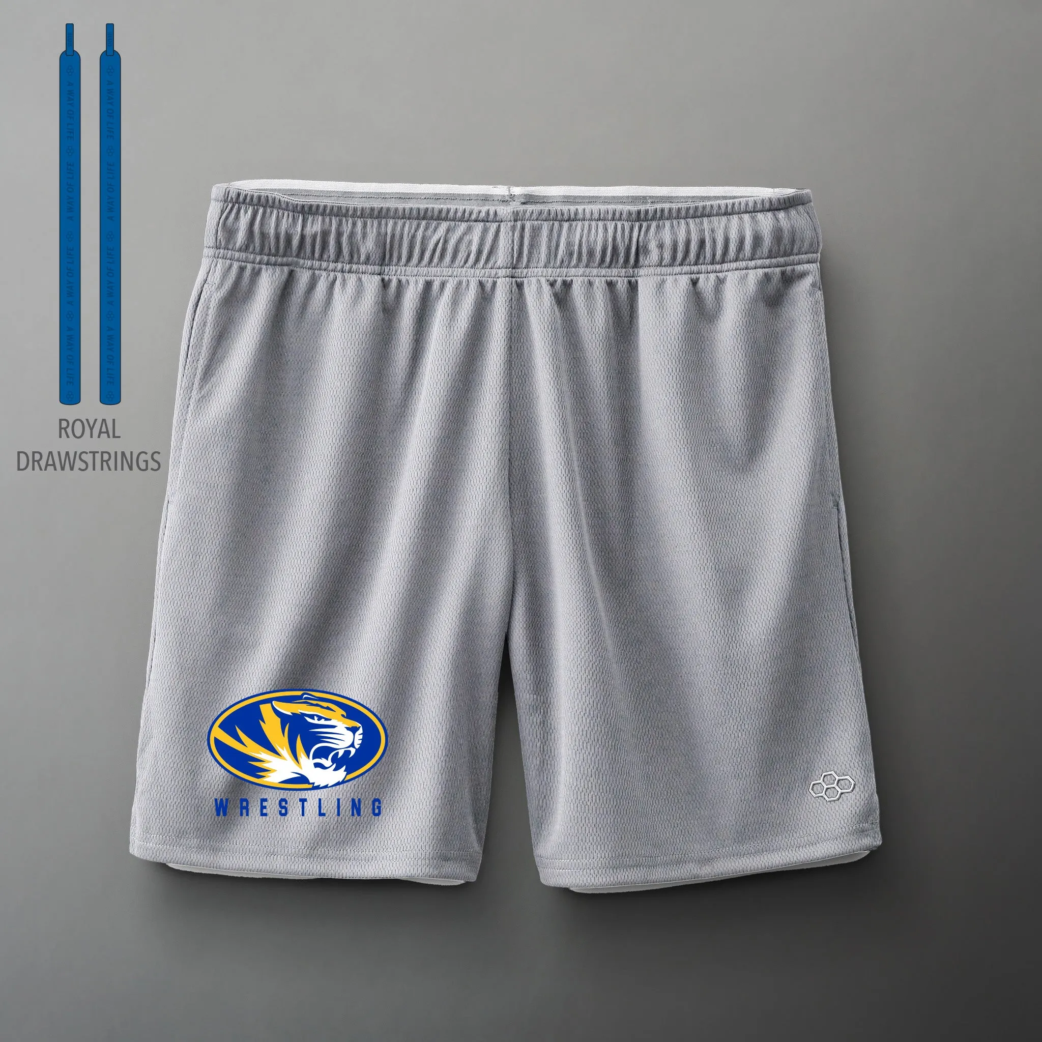 8" Mesh Shorts-Unisex--Caldwell County Lady Tigers Team Store
