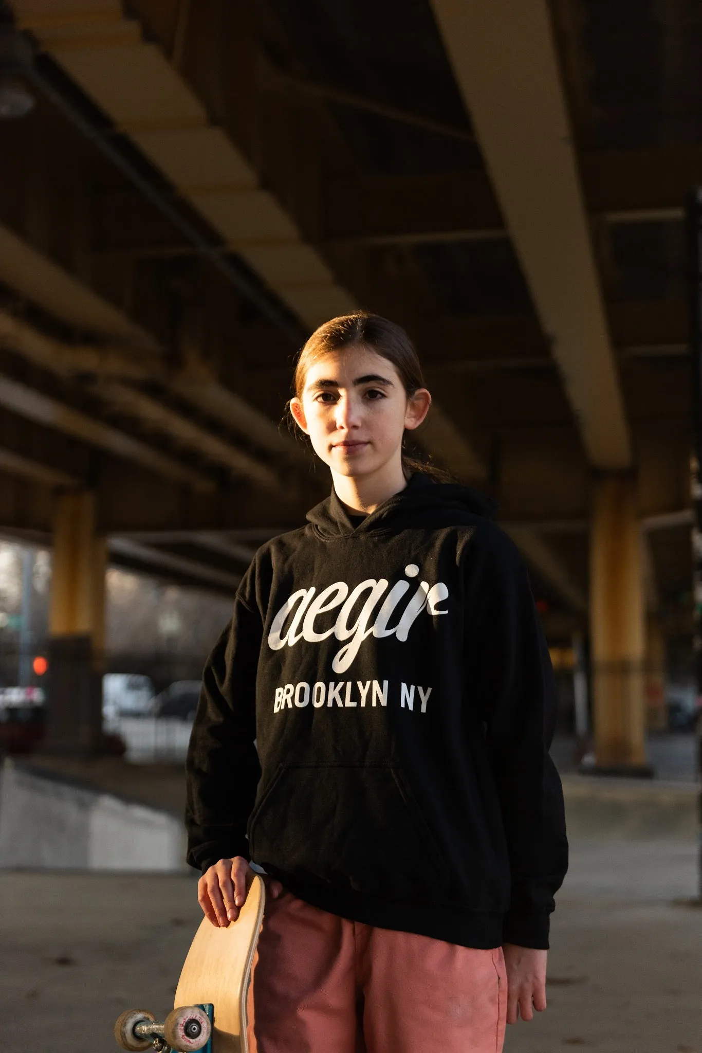 Aegir Boardworks Youth Script Hoodie