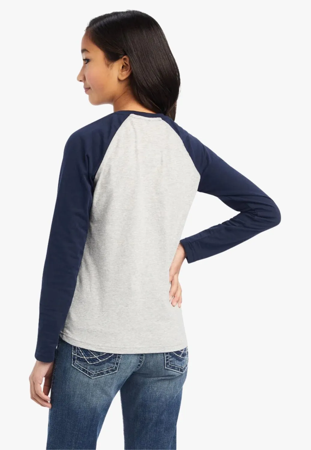 Ariat Girls REAL Farm Animal Long Sleeve Shirt