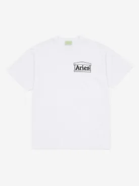 Aries Temple Shortsleeve T-Shirt - White