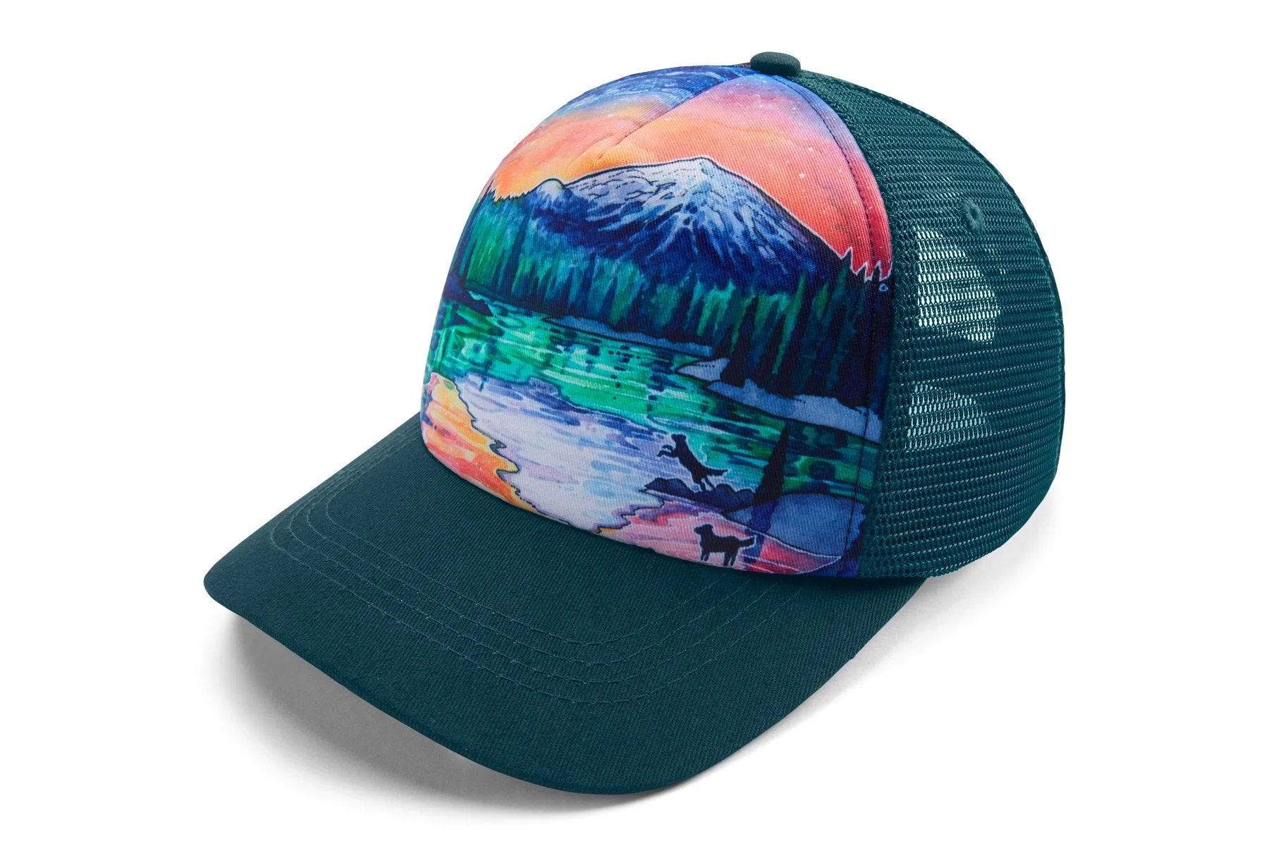 Artist Series Trucker Hat - Sparks Lake by Christina McKeown