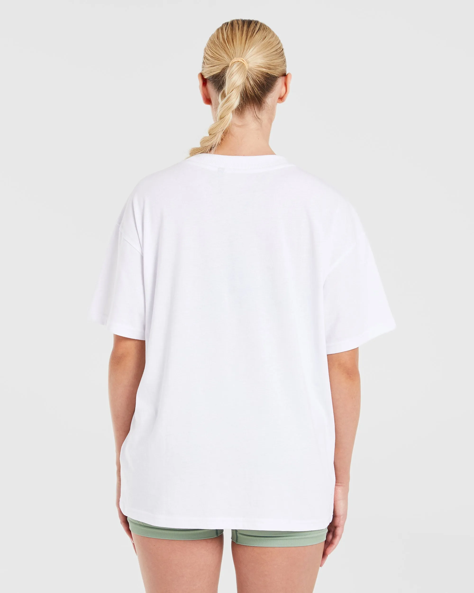AYBL Lift Oversized T Shirt - White