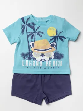 Baby Boys Shorts Set - Beach (3-24 Months) (PK4) W22559