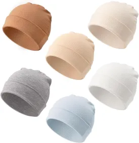 Baby Newborn Hats for Unisex Infant Toddler Soft Beanie Warm Cap Newborn Hospital Hats for Baby Boy Girl 0-24 Months