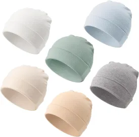 Baby Newborn Hats for Unisex Infant Toddler Soft Beanie Warm Cap Newborn Hospital Hats for Baby Boy Girl 0-24 Months