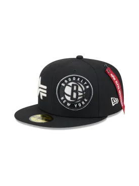 BROOKLYN NETS X ALPHA X NEW ERA 59FIFTY FITTED CAP