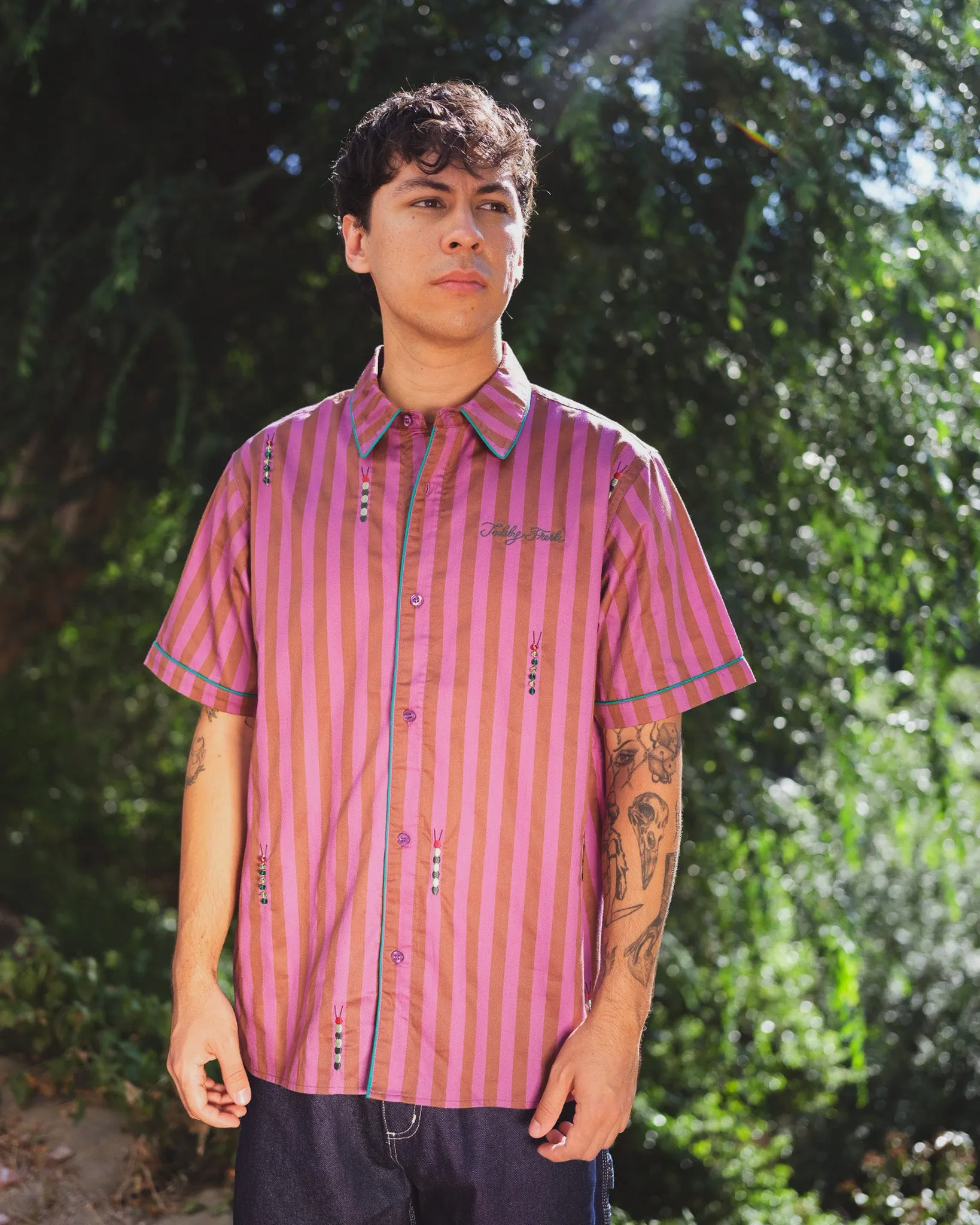 Caterpillar Stripe Shirt