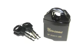 Closed Shackle Security Lock with 4 Keys