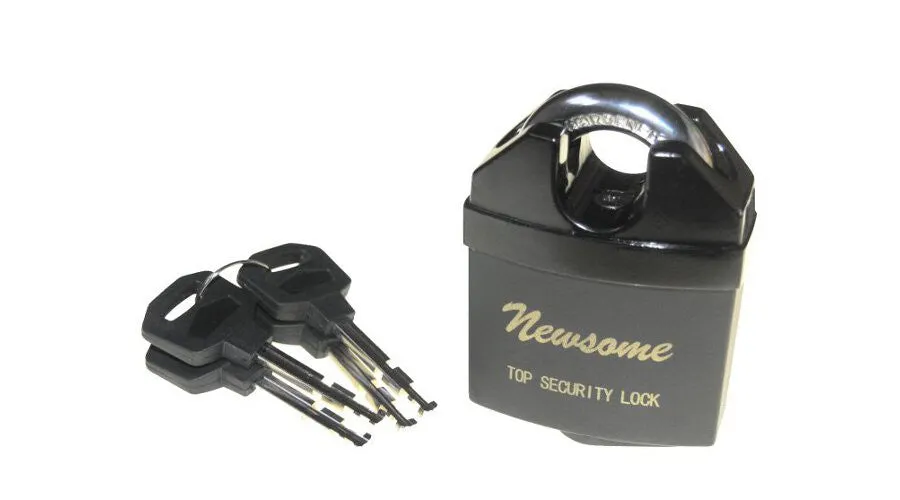 Closed Shackle Security Lock with 4 Keys