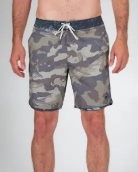 Cuddy Boardshort, Tan Black