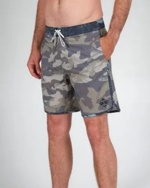 Cuddy Boardshort, Tan Black