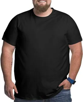 Custom T Shirt with Your Image for Men, Personalized Plus Size Shirts Designed with Your Own Photo/Name/Logo