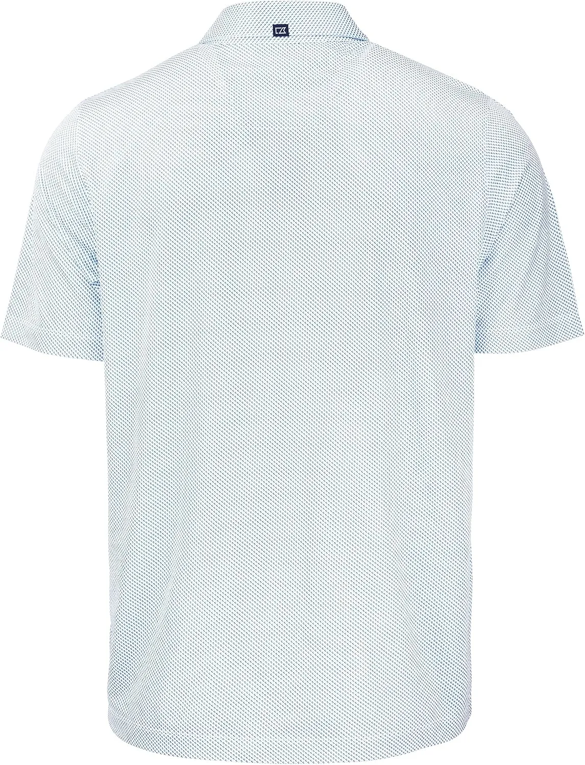 Cutter & Buck Pike Eco Symmetry Print Stretch Recycled Mens Polo