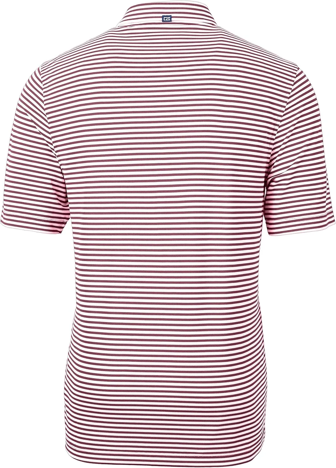 Cutter & Buck Virtue Eco Pique Stripe Recycled Mens Polo