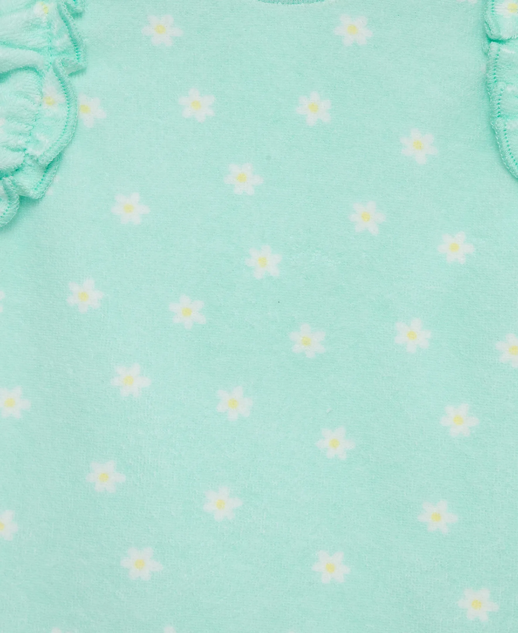 Daisies Terry Short Set & Headband