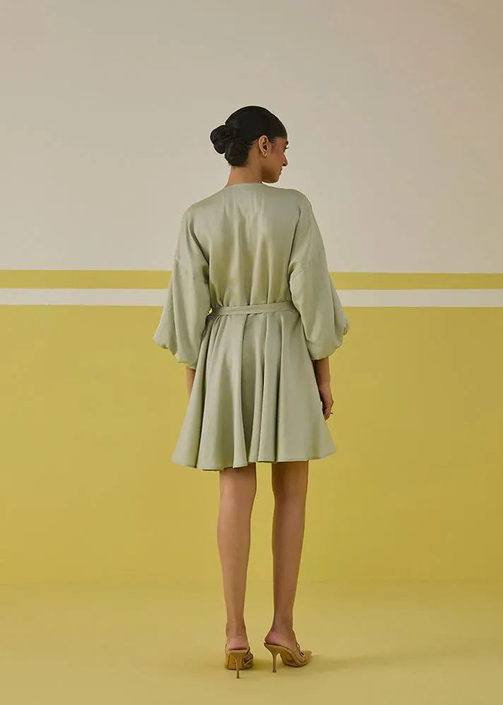 Daisy Mint Tencel Dress