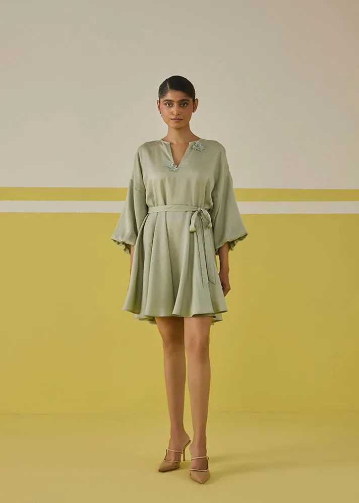 Daisy Mint Tencel Dress