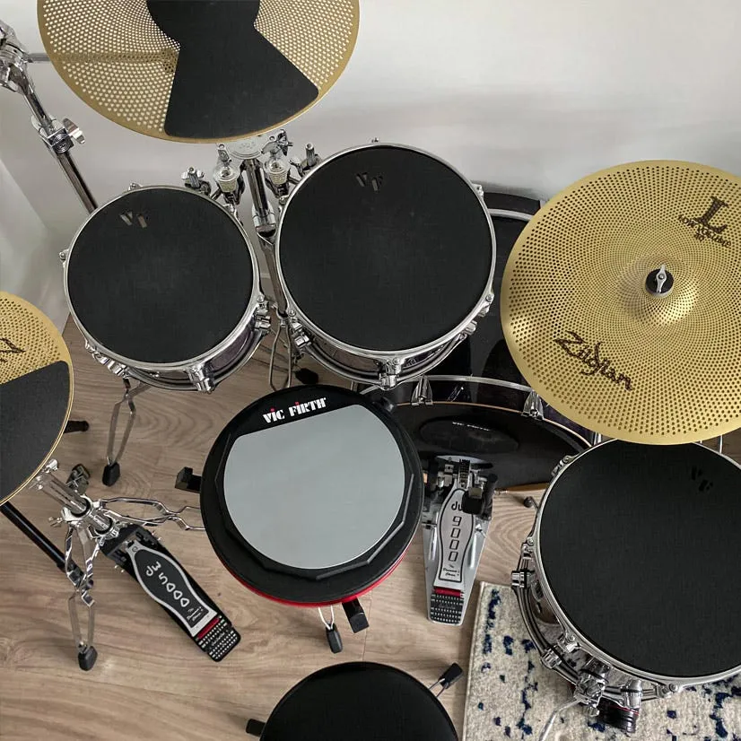 Drum & Cymbal Mute Prepack - 12", 13", 14", 16", 22", HiHat and Cymbals (2)