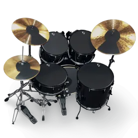 Drum & Cymbal Mute Prepack - 12", 13", 14", 16", 22", HiHat and Cymbals (2)
