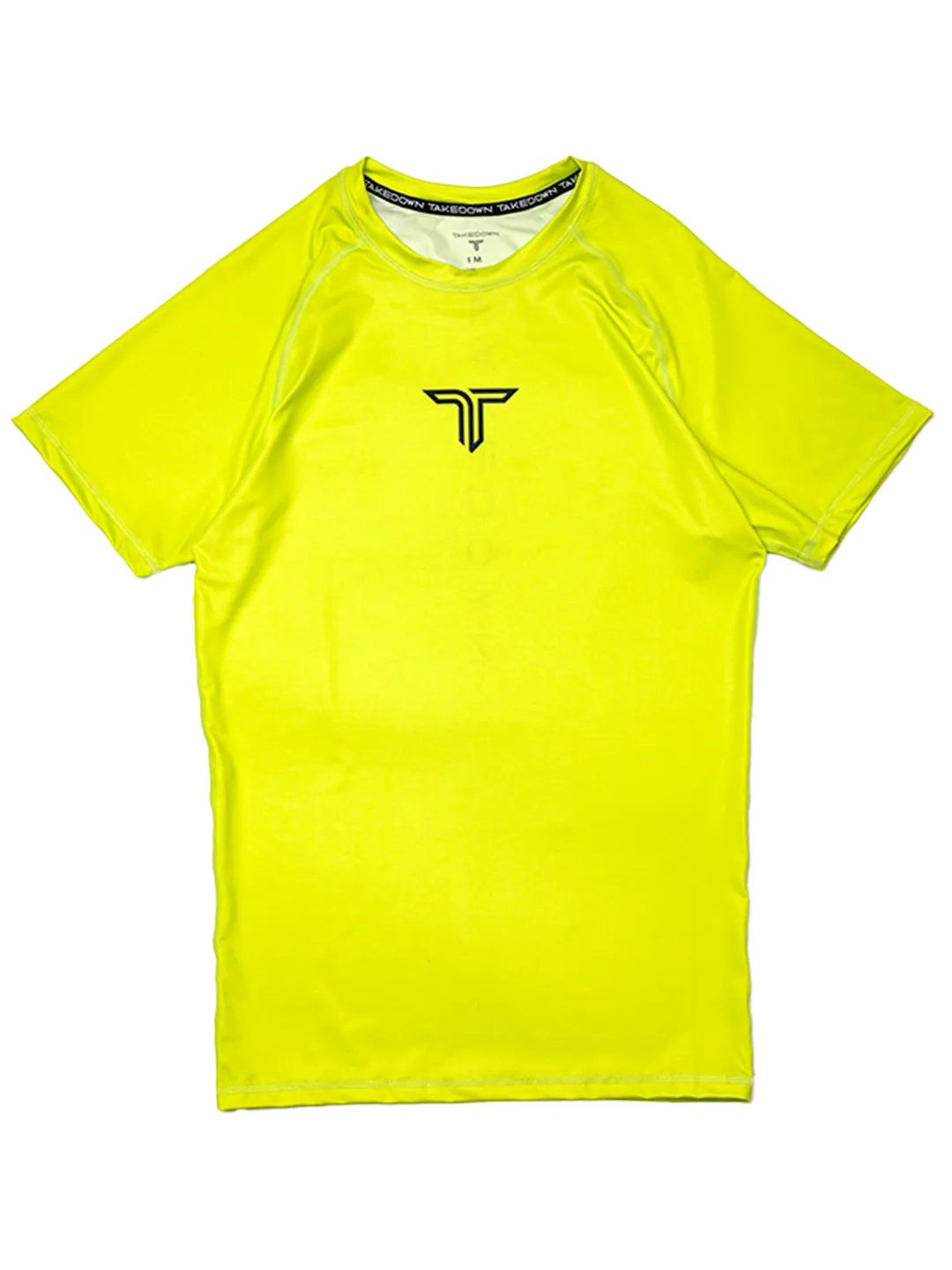 Essential Short-Sleeve Rashguard - Acid Green