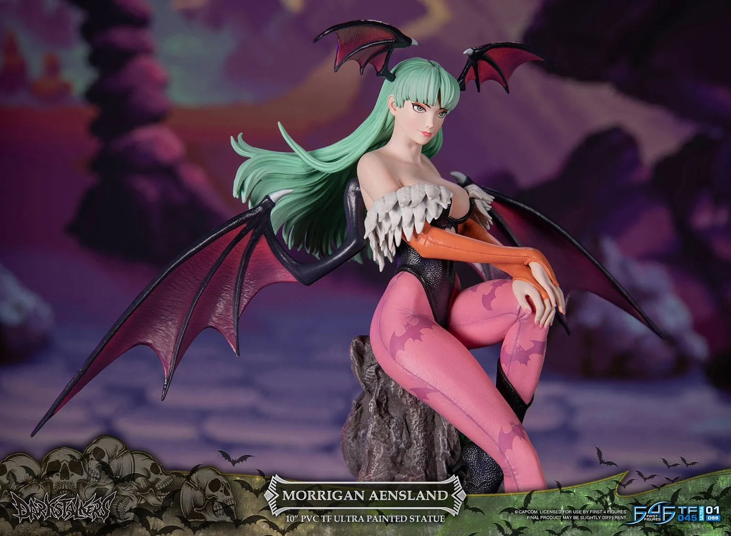 First 4 Figures Darkstalkers Morrigan Aensland PVC Statue