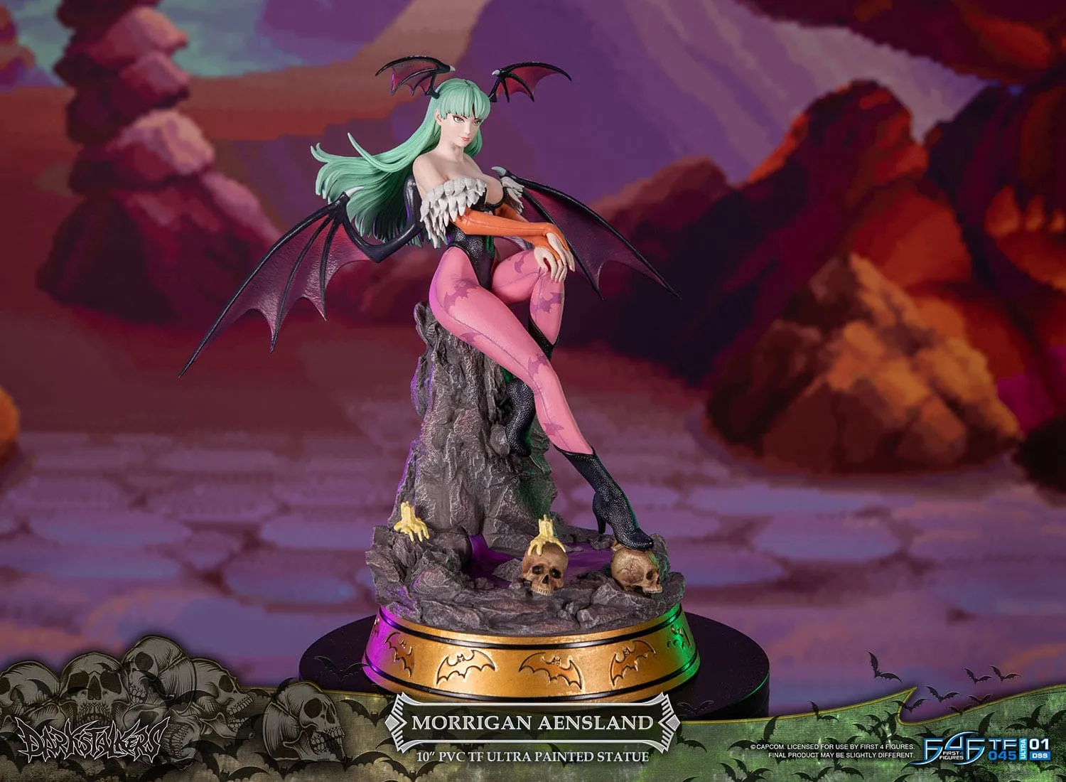 First 4 Figures Darkstalkers Morrigan Aensland PVC Statue