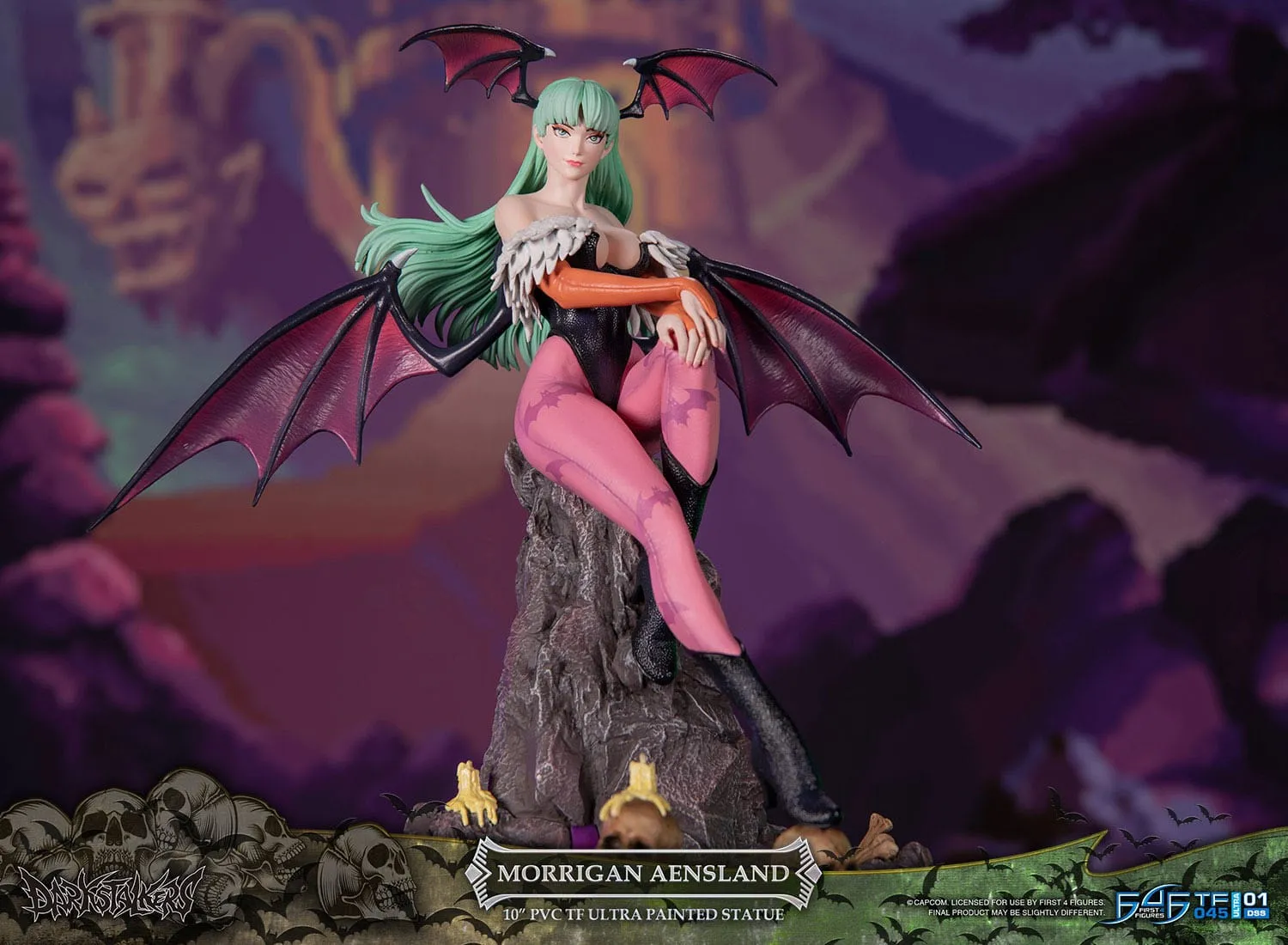 First 4 Figures Darkstalkers Morrigan Aensland PVC Statue