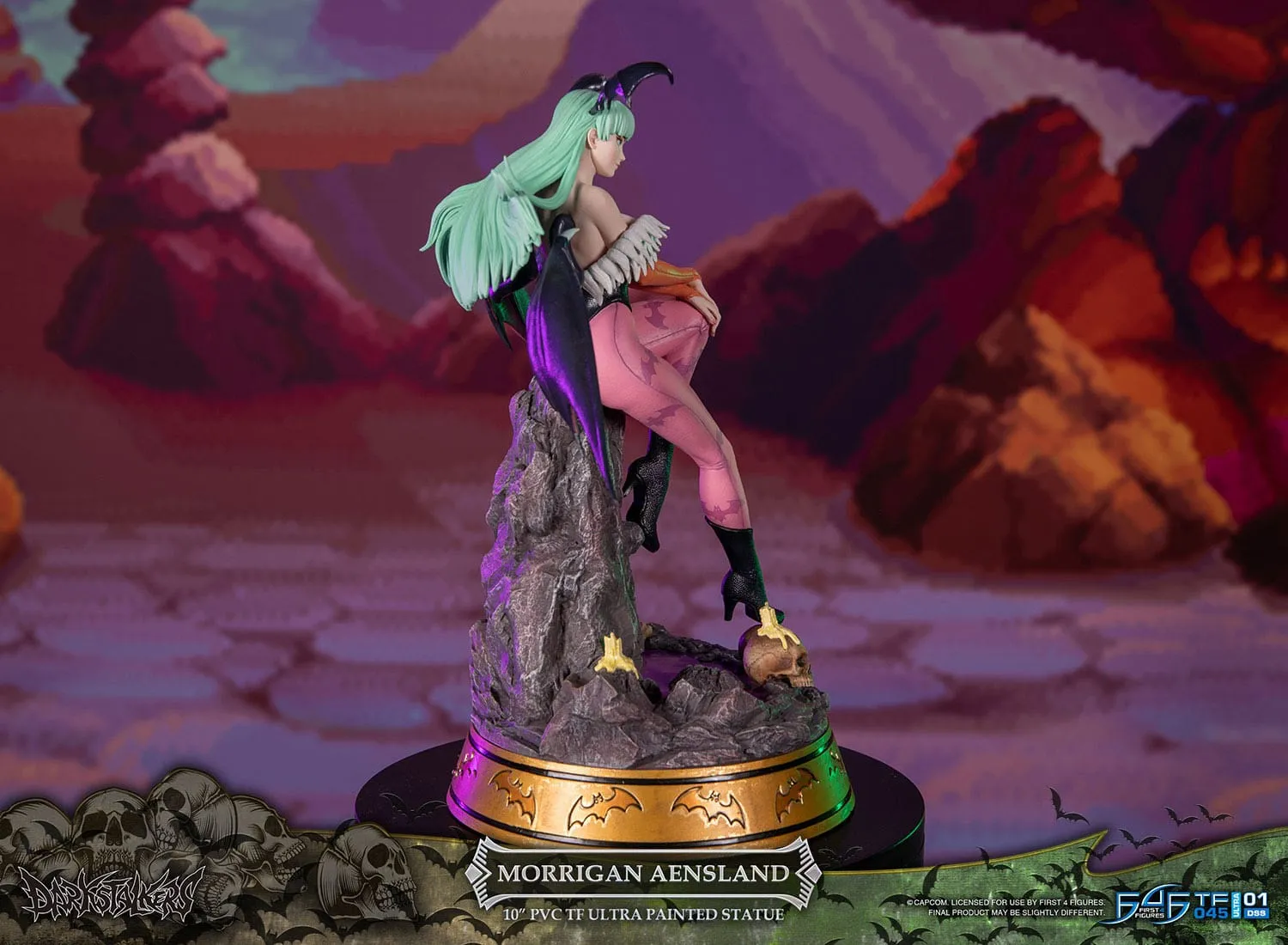 First 4 Figures Darkstalkers Morrigan Aensland PVC Statue