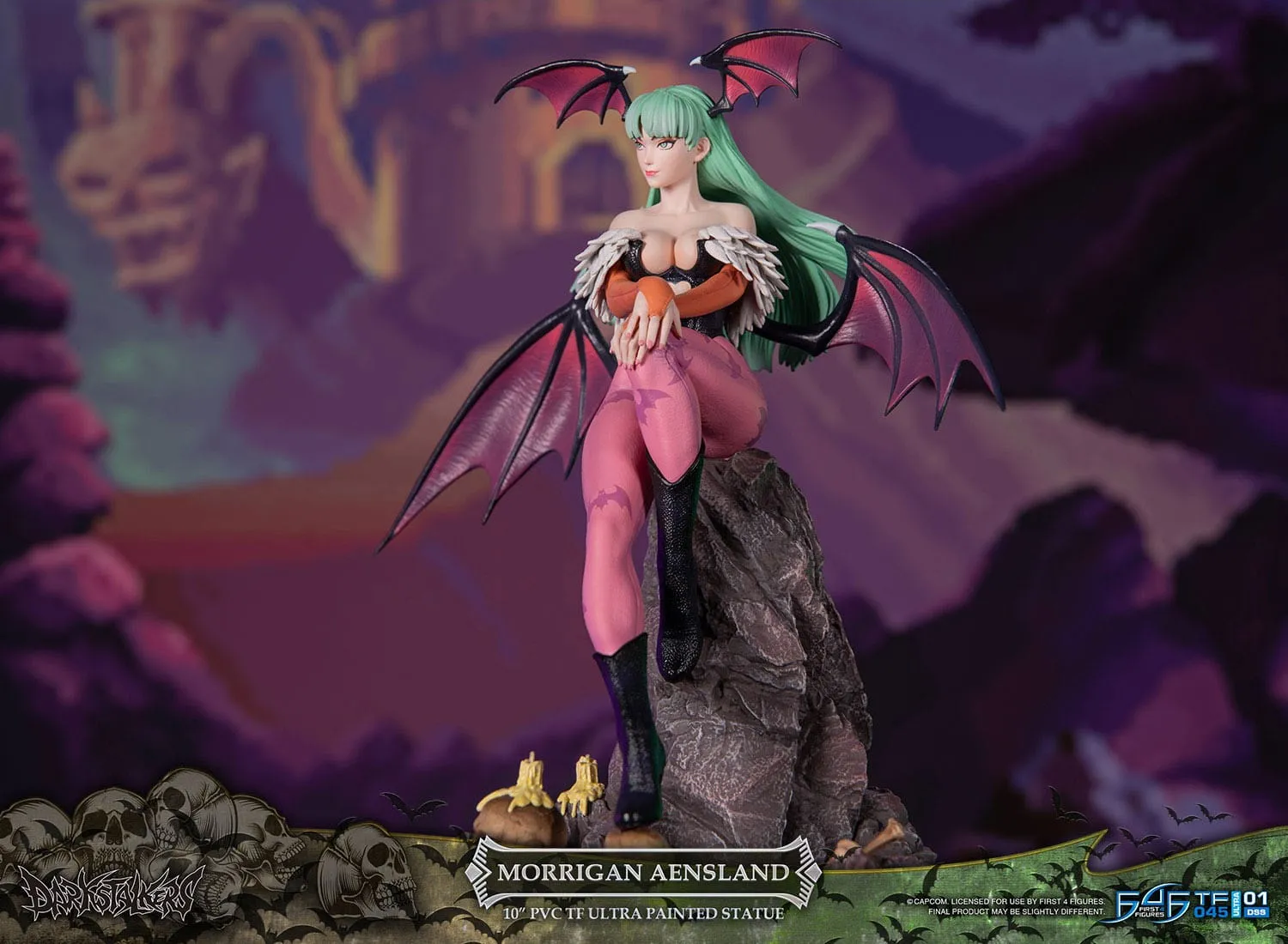 First 4 Figures Darkstalkers Morrigan Aensland PVC Statue