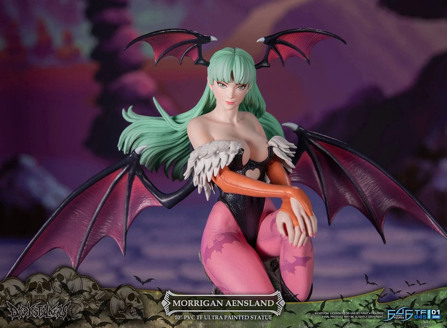First 4 Figures Darkstalkers Morrigan Aensland PVC Statue