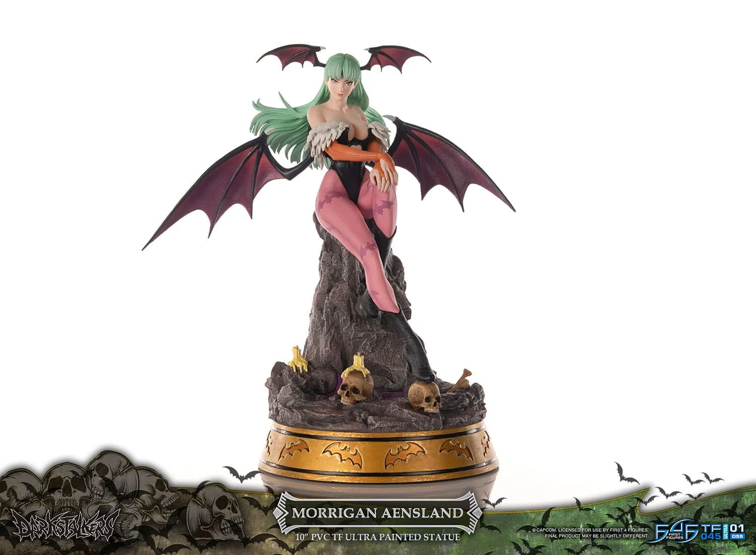 First 4 Figures Darkstalkers Morrigan Aensland PVC Statue