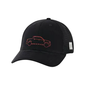 Ford Maverick Outlined Trucker Hat