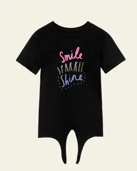 Glitter Frill Tee
