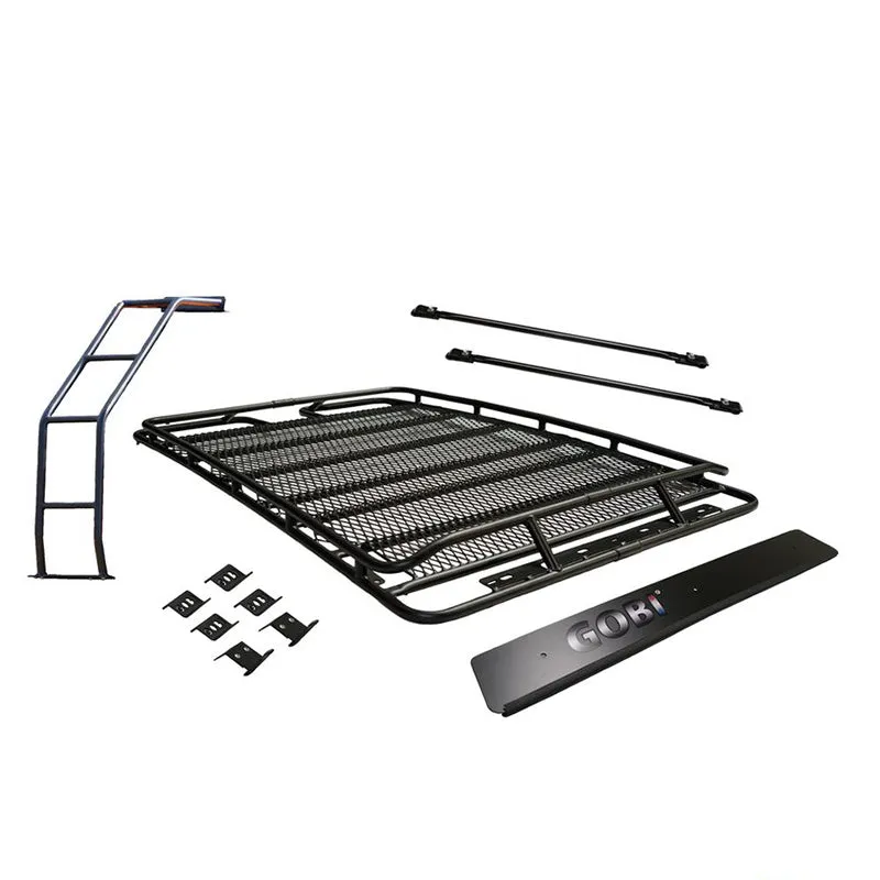 GOBI Stealth Rack for Jeep Cherokee KL w/ Multi-Light Setup & No Sunroof