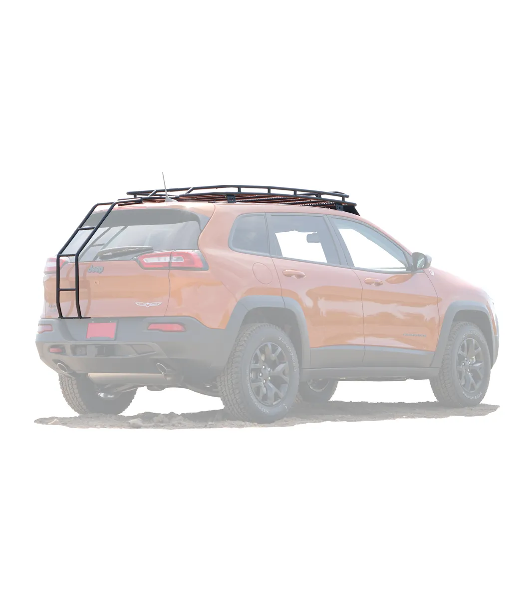 GOBI Stealth Rack for Jeep Cherokee KL w/ Multi-Light Setup & No Sunroof