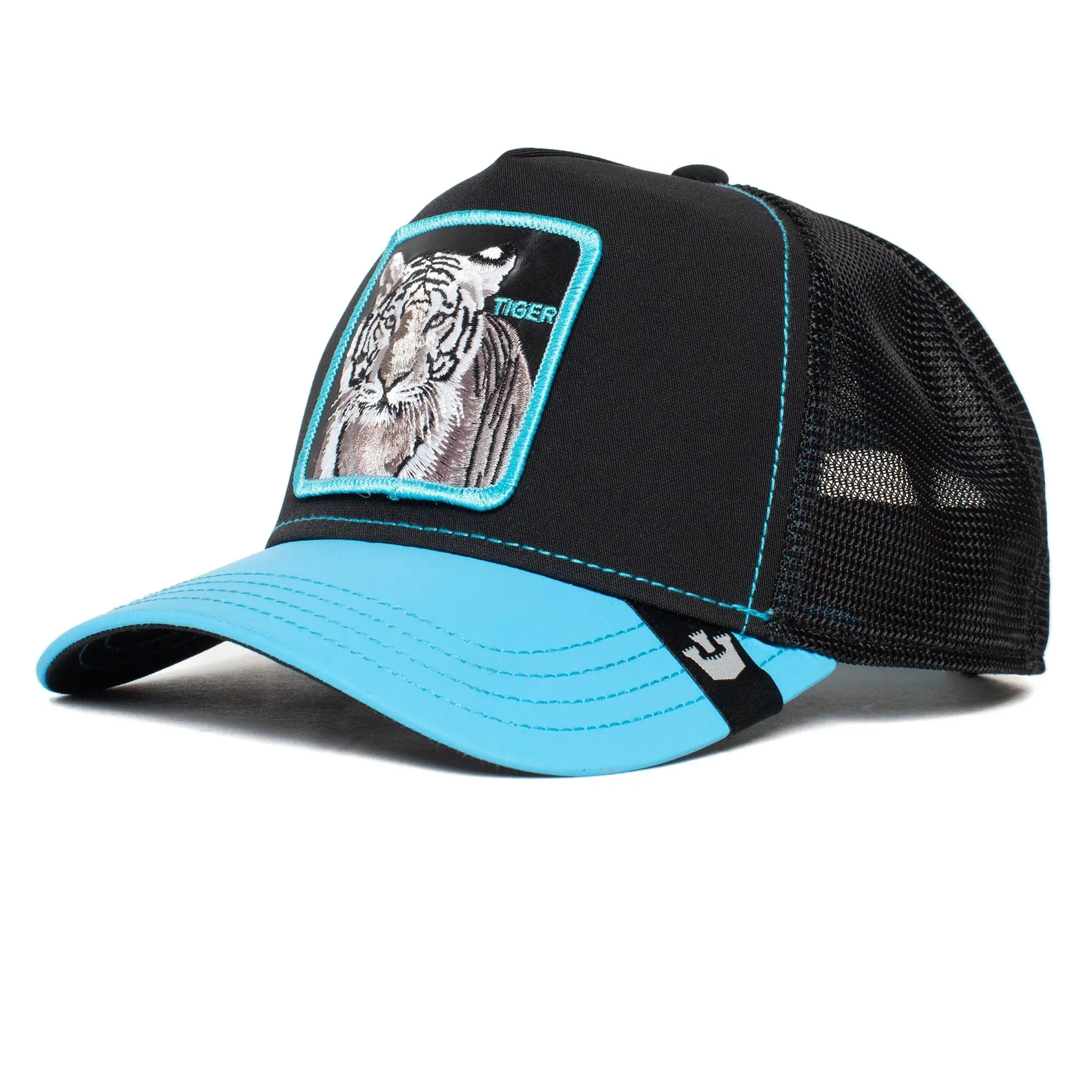 Goorin Bros Blue Streak Trucker Hat (Tiger / Black)