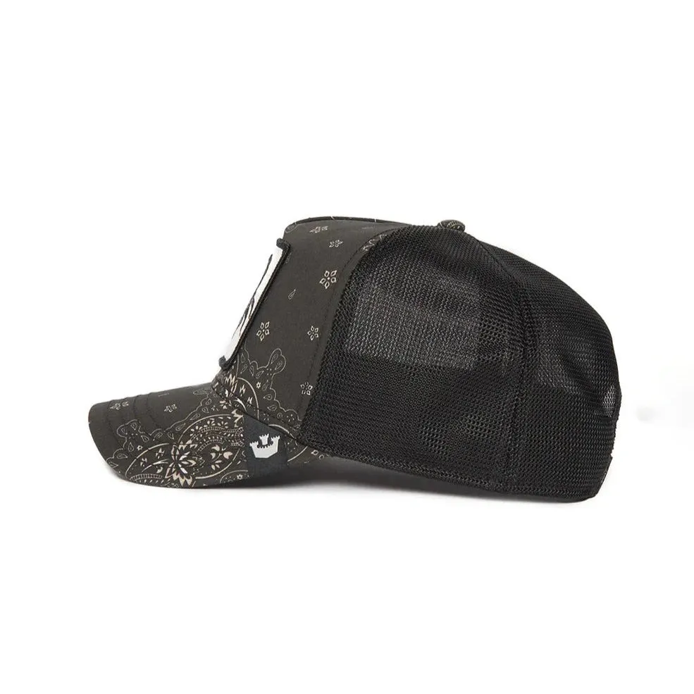 Goorin Bros Diamonds And Pearls Deadly Trucker Hat (Black)