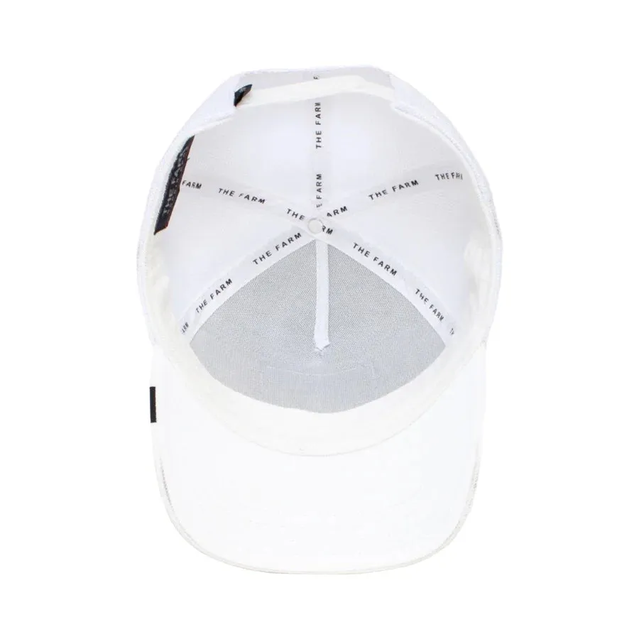 Goorin Bros Platinum Word (Word) Trucker Hat (White)