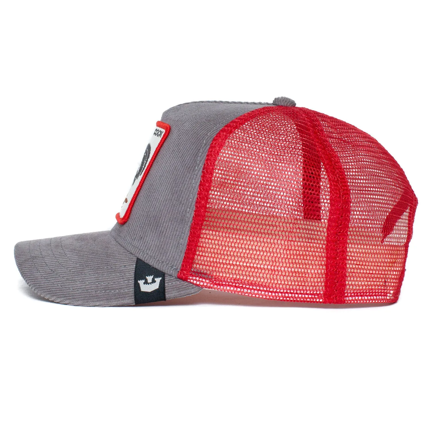 Goorin Bros The Arena (Cock) Trucker Hat (White)