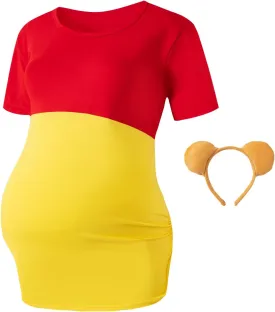 Halloween Thanksgiving Christmas Womens Maternity Funny Pregnancy Tops