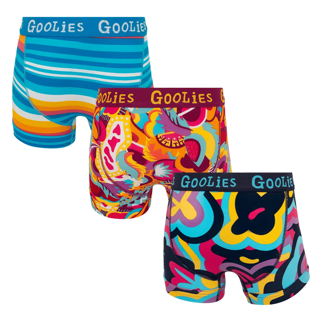 Harmony Bundle - Kids Boxer Shorts 3 Pack Bundle