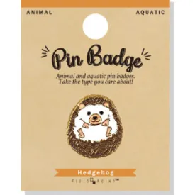 Hedgehog Pin Badge