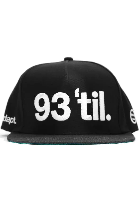 Hieroglyphics x Adapt :: 93 Til (Black Snapback Cap)