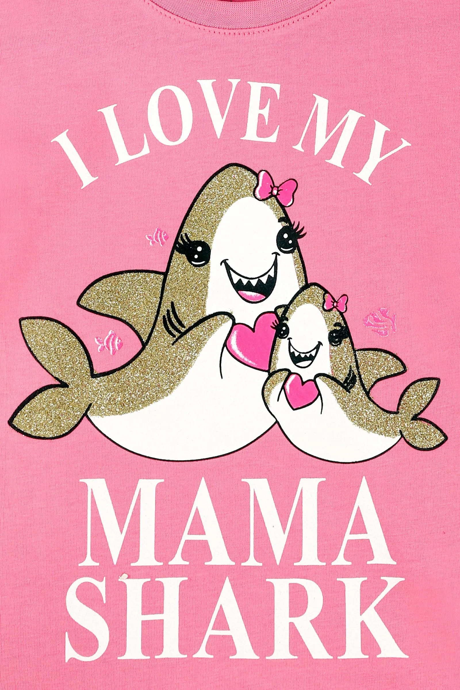 I Love My Mama' Print T-Shirt
