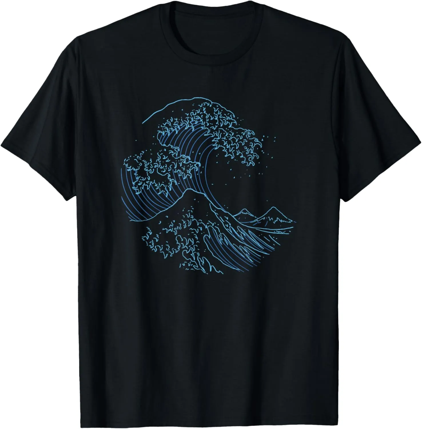 Japanese Wave Nature Japan Water Beach Ocean T-Shirt